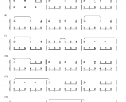 南方的母亲山钢琴简谱-数字双手-Schürzenjäger