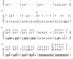 A Little Love钢琴简谱-数字双手-冯曦妤