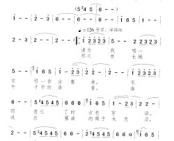出塞曲简谱-红波演唱-席慕蓉/颂今词曲