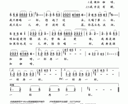 美酒加咖啡简谱(歌词)-邓丽君演唱-岭南印象曲谱