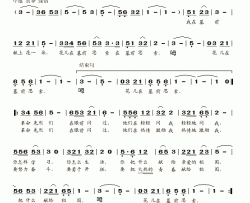 花儿在墓前思索简谱-张海迪演唱