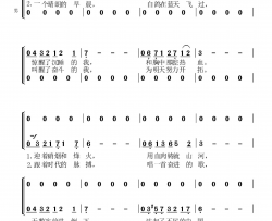 铭刻简谱-王庆辉演唱-杨琳擘/崔哲词曲