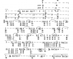 雨花石你是我心中的眷恋独唱简谱