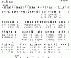 穿军装的人简谱(歌词)-阎维文演唱-秋叶起舞记谱