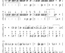 時を刻む唄钢琴简谱-数字双手-Lia