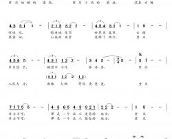 重庆非去不可简谱(歌词)-花之悦演唱-谱友朝乐蒙上传