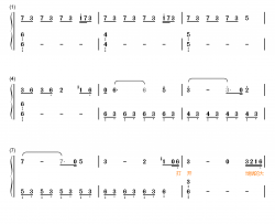 还魂门钢琴简谱-数字双手-胡彦斌