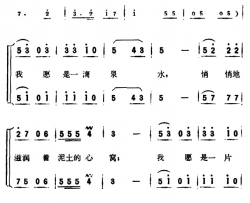 心中充满欢乐的歌电视片《青春晚会》插曲简谱