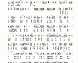 江西，我的家乡又名：江西我的家乡简谱