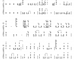 いつか世界が変わるまで钢琴简谱-数字双手-饭田里穗