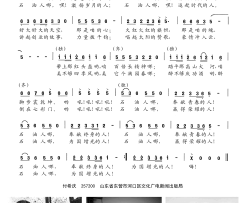 石油人陈锡文词付希庆曲石油人陈锡文词 付希庆曲简谱