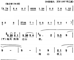 [苏州弹词]徐丽仙唱腔选：来唱革命歌简谱