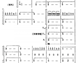 北风呼啸兴安岭歌剧《星星之火》选曲简谱