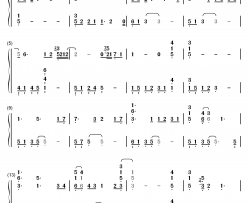 First Love 钢琴简谱-数字双手-宇多田光