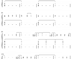 Love Is Gone钢琴简谱-数字双手-Slander Dylan Matthew