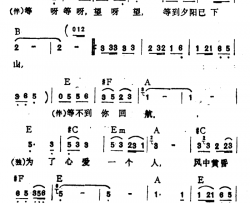 等你回航阿当词李玲玉演唱等你回航阿当词 李玲玉演唱简谱-李玲玉演唱-阿当词曲