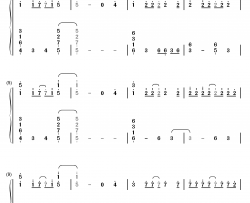 Evolution Era钢琴简谱-数字双手-V.K克