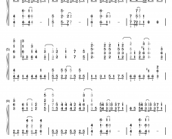 COLORS钢琴简谱-数字双手-FLOW