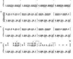 Send My Love (To Your New Lover)钢琴简谱-数字双手-Adele