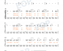 两个你钢琴简谱-邓紫棋演唱