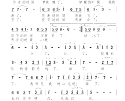 碎了碎了简谱-叶红演唱-童素心、慕容楚楚/颂今词曲