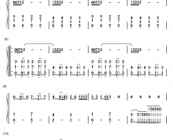 King钢琴简谱-数字双手-Years & Years