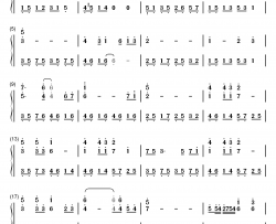 秘湯を求めて钢琴简谱-数字双手-牧野忠义