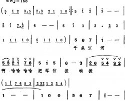 心花怒放冷宣君词冰河曲心花怒放冷宣君词 冰河曲简谱