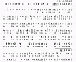 我的情深你若懂简谱