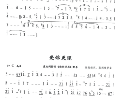 重逢有日简谱-外国名曲演唱