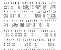 我们在这里成长少年歌曲简谱