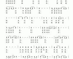 美丽北京你好丰台陈雷词夏宝森曲美丽北京 你好丰台陈雷词 夏宝森曲简谱
