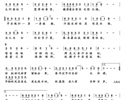 父亲的汗水简谱-王丽达演唱-陶寿林/尹相涛词曲