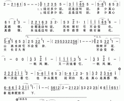 一帆风顺简谱(歌词)-彭丽媛演唱-Z.E.Z.记谱制作