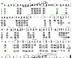 当简谱-《海灯法师》主题歌朱德荣-