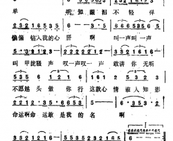 为何这款命简谱