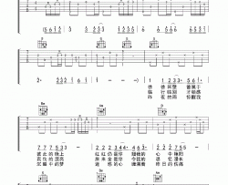 千千阙歌粤语+国语歌词版简谱-陈慧娴演唱-吕国梁/Kohji Makanio词曲