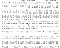 停在昨天的回忆简谱-代领演唱-代领、Darling/代领、Darling词曲