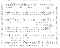 爱情修正[彩谱]简谱-莫文蔚演唱