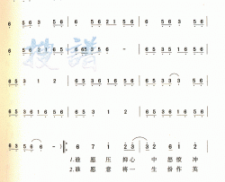 不可一世简谱