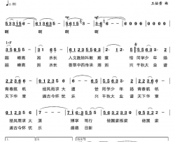 湘潭大学校歌简谱