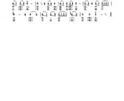 上去高山望平川青海民歌简谱