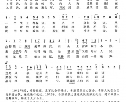 [希腊]前进简谱