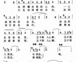 小夜曲器乐演奏简谱