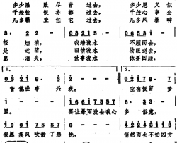 过客香港电视剧《过客》主题歌简谱