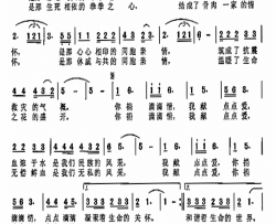 点点滴滴简谱-佟文西词 陈涤非曲