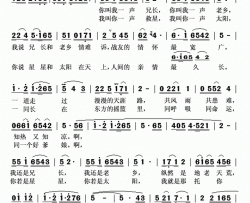 亲情又名：乡情难忘简谱-李谷一演唱-康健民/欧阳觉文词曲