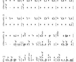 英雄 運命の詩钢琴简谱-数字双手-EGOIST