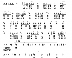 大美定西简谱-马澎渊演唱-杜金植/孙德明词曲