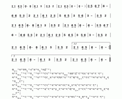 思念阿爸简谱-拉西拉措演唱-岭南印象制作曲谱